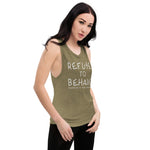 Refuse to Behave Ladies’ Muscle Tank